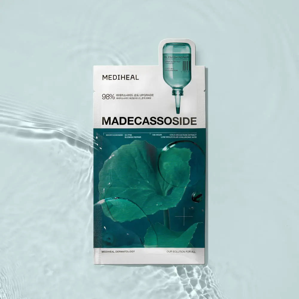 MEDIHEAL Madecassoside Essential Mask Blemish Repair 24ml X 10ea - Atelievuè