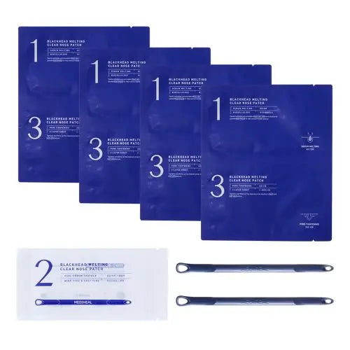 MEDIHEAL Blackhead Melting Clear Nose Patch 4P - Atelievuè