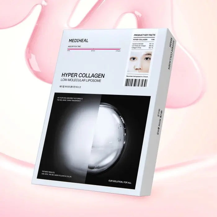MEDIHEAL Hyper Collagen Gel Mask 35ml X 10ea - Atelievuè