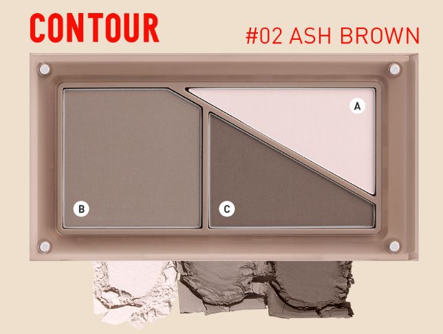 3CE LAYER-IT-ALL Contour Palette 9.5g (2colors) - Atelievuè