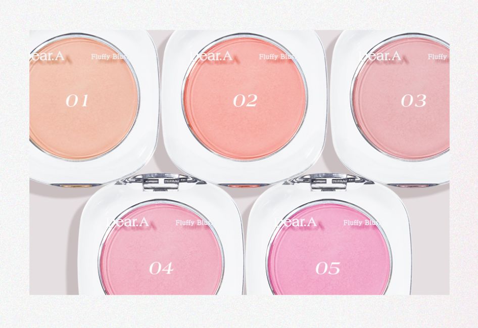 Dear.A Fluffy Blush 4.5g (4colors) - Atelievuè
