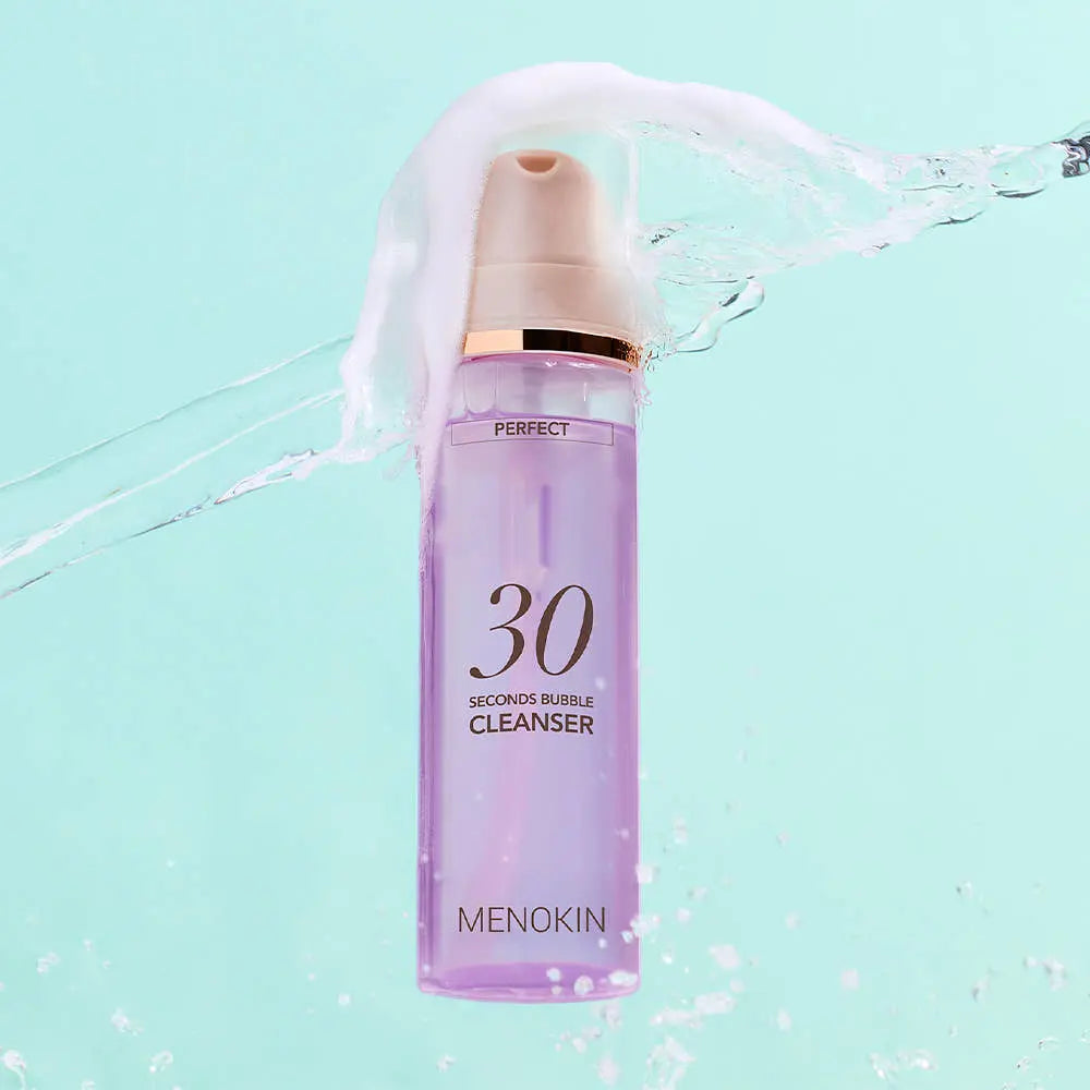 MENOKIN 30 Seconds Bubble Cleanser 150ml #PERFECT - Atelievuè