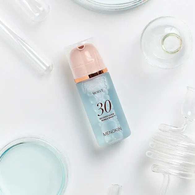 MENOKIN 30 Seconds Quick Bubble Mask 95ml #MOIST - Atelievuè