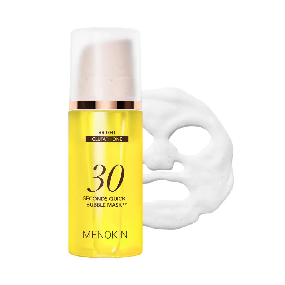 MENOKIN 30 Seconds Quick Bubble Mask 95ml #BRIGHT - Atelievuè