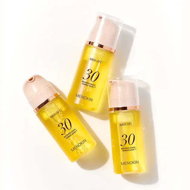 MENOKIN 30 Seconds Quick Bubble Mask 95ml #BRIGHT - Atelievuè
