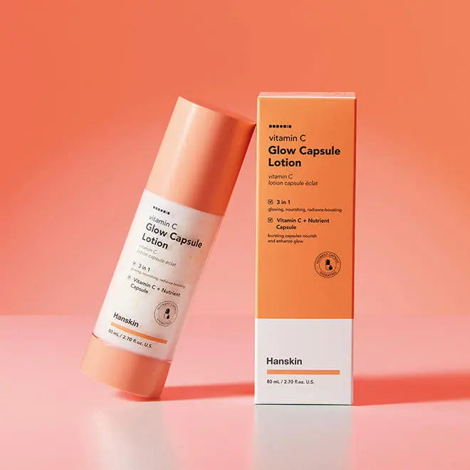 Hanskin Vitamin C Glow Capsule Lotion 80ml - Atelievuè