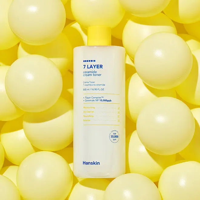 Hanskin 7 Layer Ceramide Cream Toner 500ml - Atelievuè