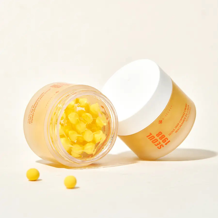 K-SECRET SEOUL 1988 CAPSULE CREAM : NIACINAMIDE 5% + YUJA 50ml - Atelievuè