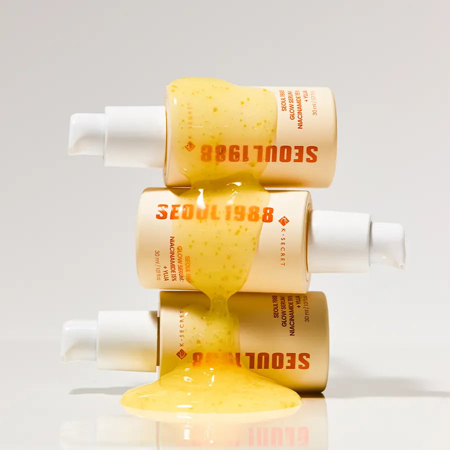 K-SECRET SEOUL 1988 GLOW SERUM : NIACINAMIDE 15% + YUJA 30ml - Atelievuè