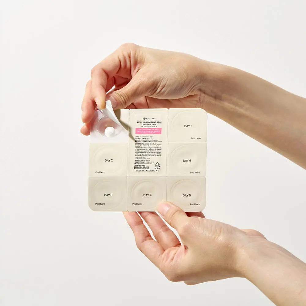 K-SECRET SEOUL 1988 BOOSTING BALL : COLLAGEN 100% 35mg X 7ea - Atelievuè