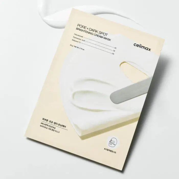 celimax Pore+ Dark Spot Brightening Cream Mask 20g X 4ea - Atelievuè